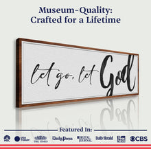 Load image into Gallery viewer, Let Go Let God Faith Sign VI