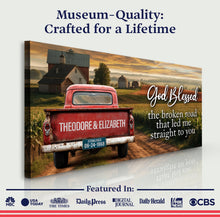 Load image into Gallery viewer, Custom Vintage Truck Couple Sign