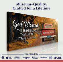 Load image into Gallery viewer, Custom Vintage Truck Couple Sign II