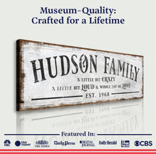 Load image into Gallery viewer, Family Sign XXII