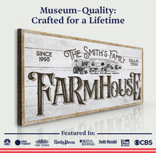 Load image into Gallery viewer, Personalized Farmhouse Sign V