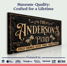 Load image into Gallery viewer, Personalized Patio Sign