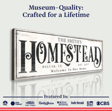 Load image into Gallery viewer, Vintage Homestead Sign III