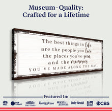 Load image into Gallery viewer, The Best Things In Life Sign VII