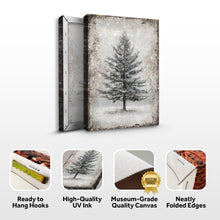 Load image into Gallery viewer, Vintage Christmas Tree Wall Art VIII