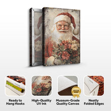 Load image into Gallery viewer, Vintage Christmas Santa Claus Wall Art