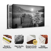 Load image into Gallery viewer, Family Names Lake Dock Sign
