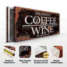 Load image into Gallery viewer, Coffee and Wine Sign III
