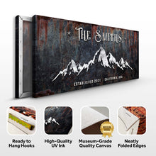Load image into Gallery viewer, Family Mountain Home Sign III