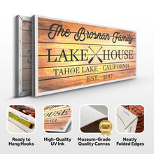 Load image into Gallery viewer, Family Lake House Paddle Sign III