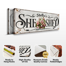 Load image into Gallery viewer, Personalized She Shed Sign