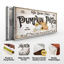 Load image into Gallery viewer, Personalized Pumpkin Patch Sign V