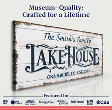 Load image into Gallery viewer, Lake House Sign VII