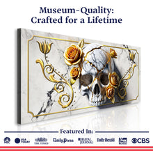 Load image into Gallery viewer, 3D Rose and Skull Wall Art