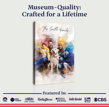Load image into Gallery viewer, Custom Family Watercolor Portrait II