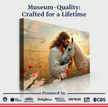 Load image into Gallery viewer, Jesus and Horse Faith Wall Art II
