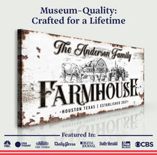 Load image into Gallery viewer, Personalized Farmhouse Sign III