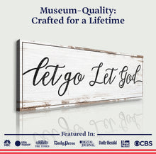 Load image into Gallery viewer, Let Go Let God Faith Sign IV
