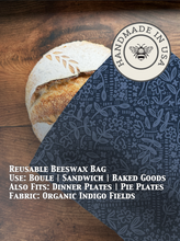 Load image into Gallery viewer, Bread Bag | Beeswaxed