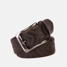 Load image into Gallery viewer, The Meram Black Calfskin Belt