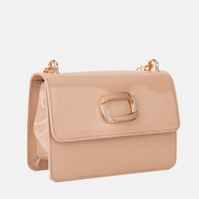 Load image into Gallery viewer, The Ferrara Cream Patent Leather Handbag