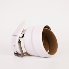Load image into Gallery viewer, The Urgup White Calfskin Belt