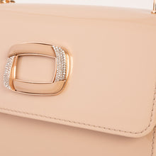 Load image into Gallery viewer, The Ferrara Cream Patent Leather Handbag