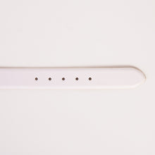 Load image into Gallery viewer, The Urgup White Calfskin Belt
