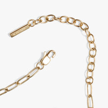 Load image into Gallery viewer, Paperclip Charm &amp; Layering Necklace