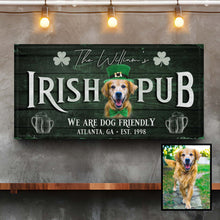 Load image into Gallery viewer, Irish Pub Dog Portrait Sign