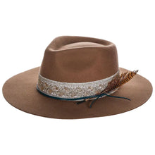 Load image into Gallery viewer, Justin Jessie - Wool Felt Fedora Hat