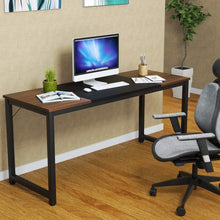 Load image into Gallery viewer, 63 Inch Study Writing Desk for Home Office Bedroom