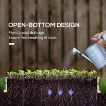 Load image into Gallery viewer, Mini Raised Garden Bed Planter Box Greenhouse Combo with Clear PVC Cover