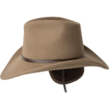Load image into Gallery viewer, Bailey Joe Eder - LiteFelt Wool Felt Outback Hat w/ Earflaps