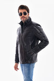 The Nero Black Leather Men Jacket