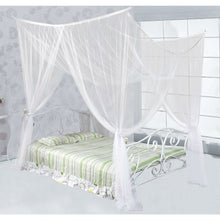 Load image into Gallery viewer, White Mosquito Net Bed Canopy Mesh Netting - size Full Queen King