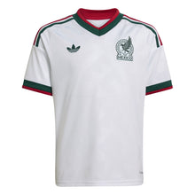Load image into Gallery viewer, Adidas Kids Mexico 26 Away Jersey - White