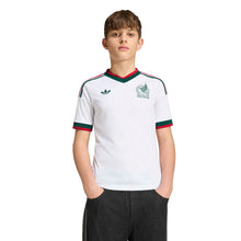 Load image into Gallery viewer, Adidas Kids Mexico 26 Away Jersey - White