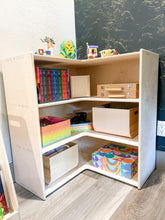 Load image into Gallery viewer, JARED- Corner Toy Shelf