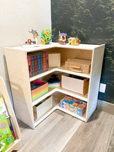 Load image into Gallery viewer, JARED- Corner Toy Shelf