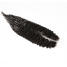 Load image into Gallery viewer, Jerry Curl 2x6 Transparent Lace Human Hair Closure