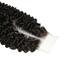 Load image into Gallery viewer, Jerry Curl 2x6 Transparent Lace Human Hair Closure