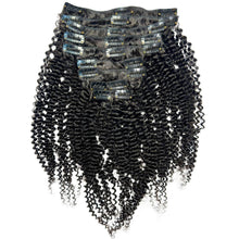 Load image into Gallery viewer, Jerry Curl Clip-In 100% Human Hair Extensions
