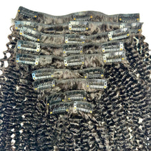 Load image into Gallery viewer, Jerry Curl Clip-In 100% Human Hair Extensions