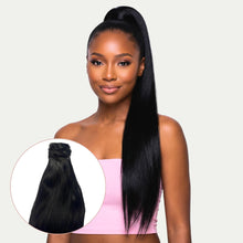 Load image into Gallery viewer, Jet Black 100% Human Hair Ponytail Extension