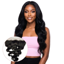 Load image into Gallery viewer, Jet Black Body Wave 13x4 HD Lace Human Hair Frontal