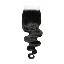 Load image into Gallery viewer, Jet Black Body Wave 5x5 HD Lace Human Hair Closure