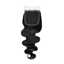 Load image into Gallery viewer, Jet Black Body Wave 5x5 HD Lace Human Hair Closure