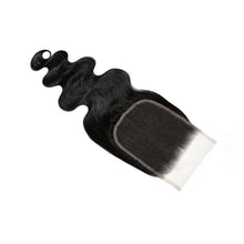 Load image into Gallery viewer, Jet Black Body Wave 5x5 HD Lace Human Hair Closure