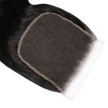 Load image into Gallery viewer, Jet Black Body Wave 6x6 HD Lace Human Hair Closure